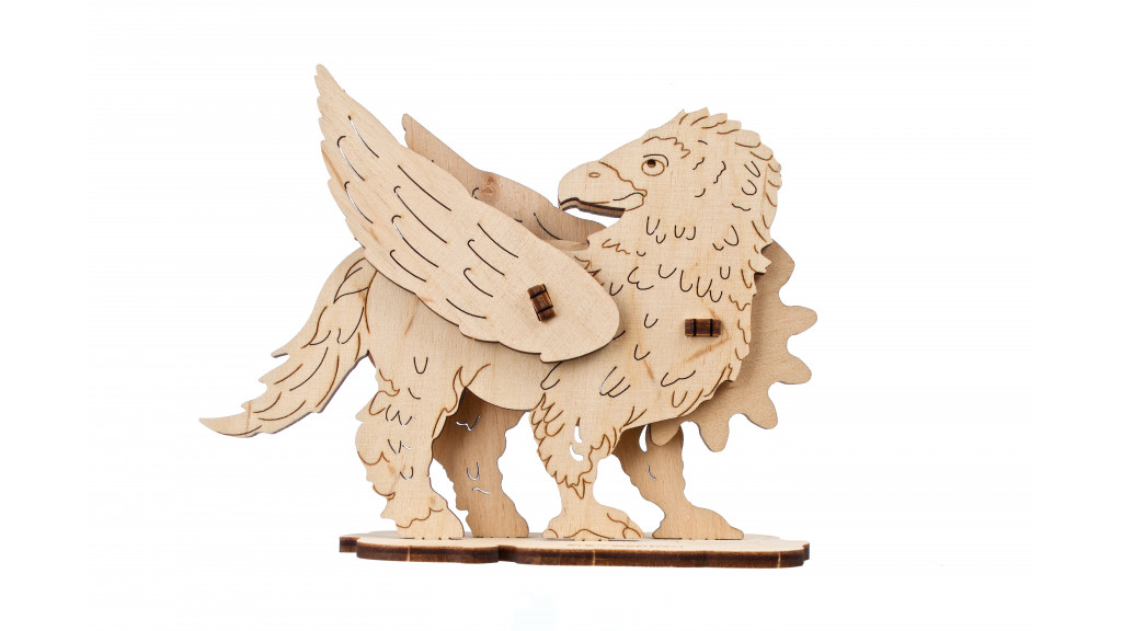 Maqueta 3D para colorear Hipogrifo Buckbeak™